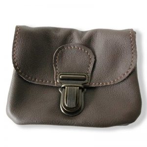 Aperçu du porte monnaie ceinture marron café